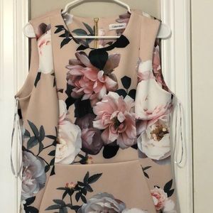 Calvin Klein Women’s scuba sheath dress.